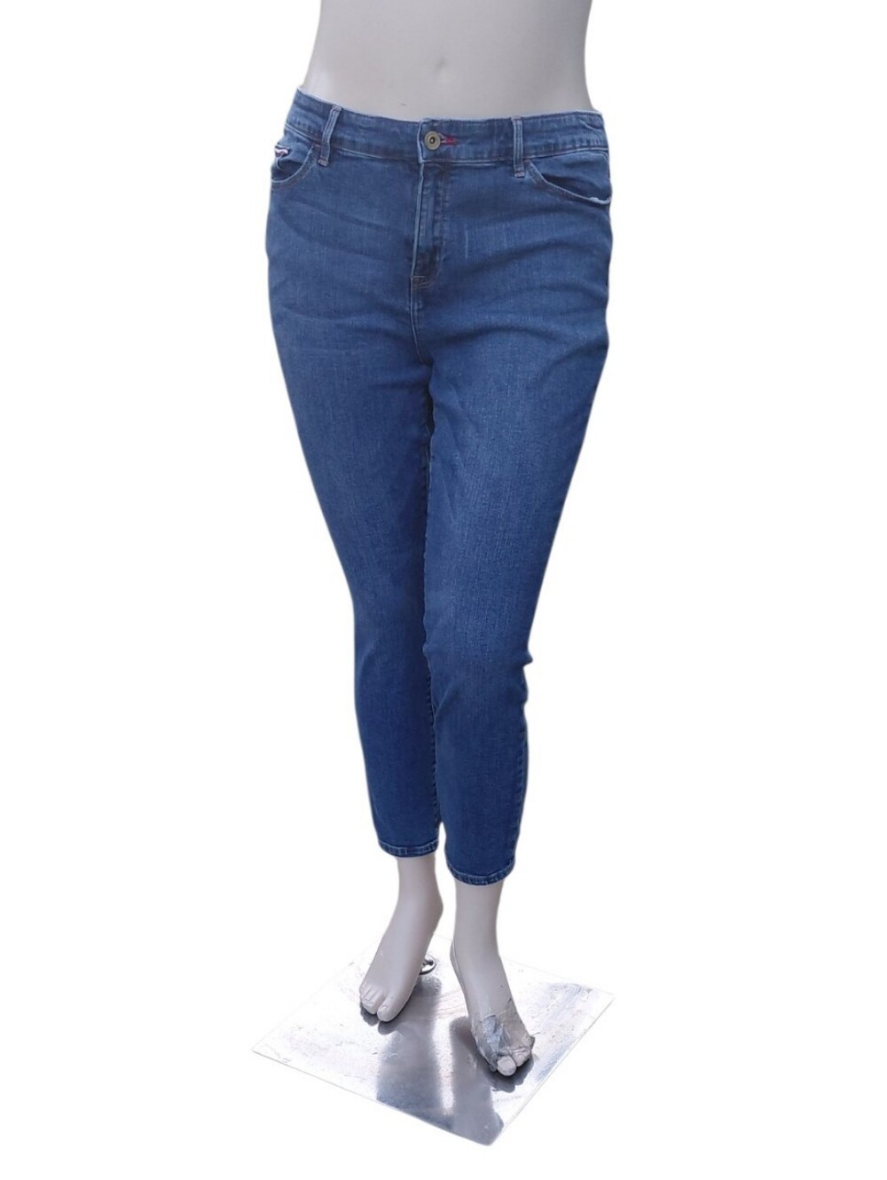 91726G Tommy Hilfiger SkinnyJeans Size 14P, W34" 25" Inseam 10" Rise